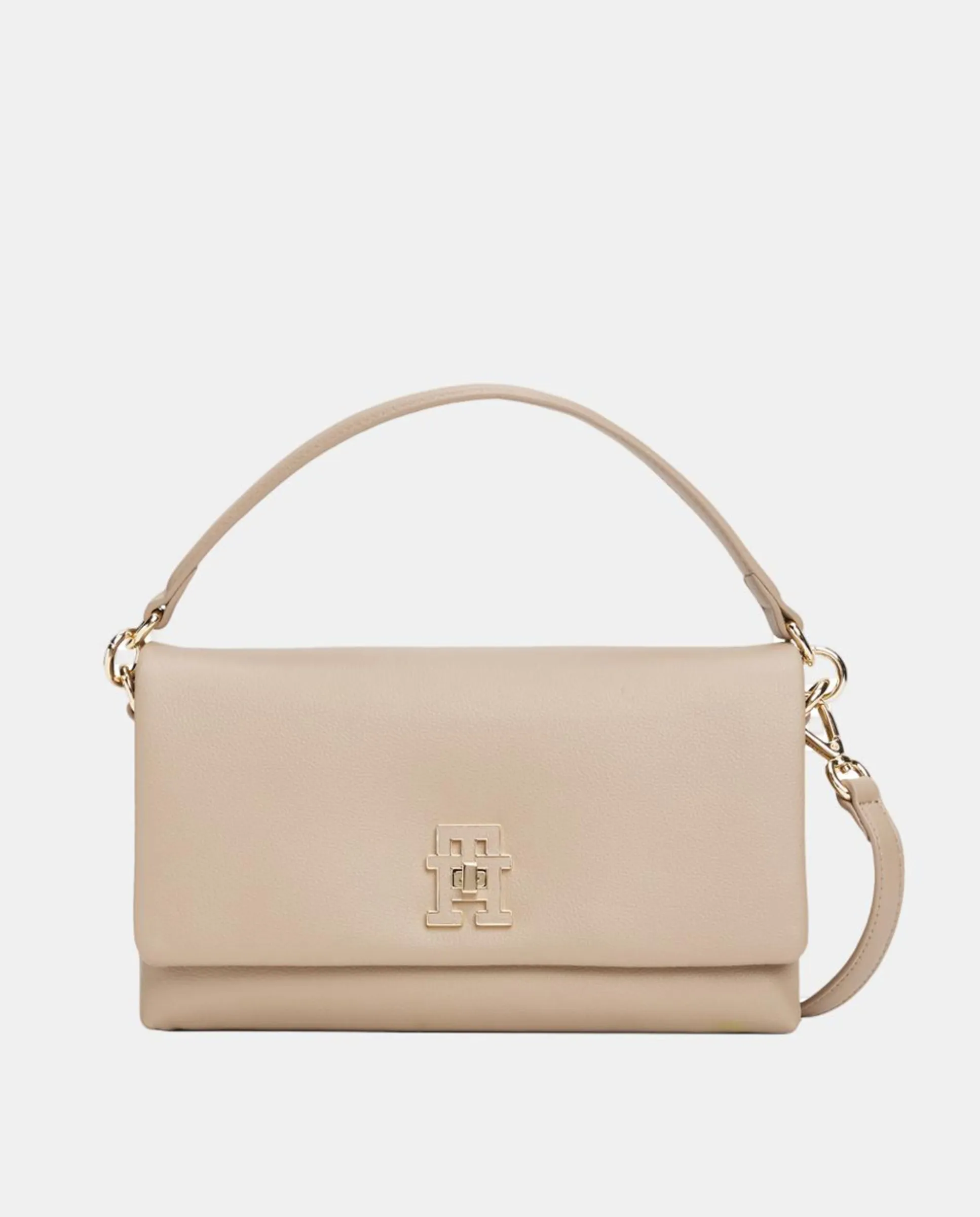 Женская сумка кросс-боди цвета тауп от Tommy Hilfiger, бежевый 
Женская сумка кросс-боди цвета тауп от Tommy Hilfiger, бежевый