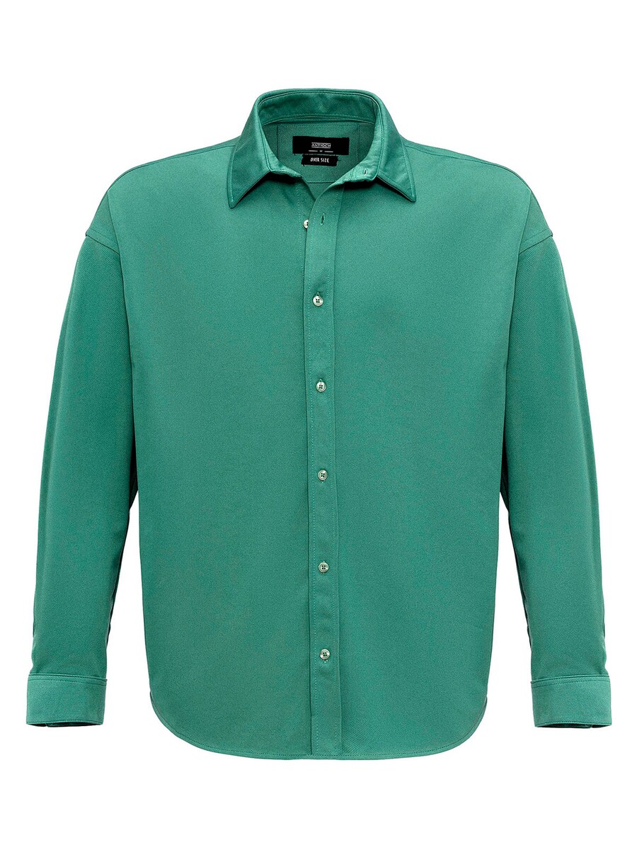 Удобная рубашка на пуговицах Antioch, изумрудный
Удобная рубашка на пуговицах Antioch, изумрудный