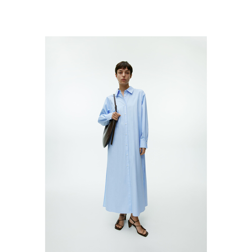 Платье-рубашка Arket с длинными рукавами, светло-голубой
Платье-рубашка Arket с длинными рукавами, светло-голубой