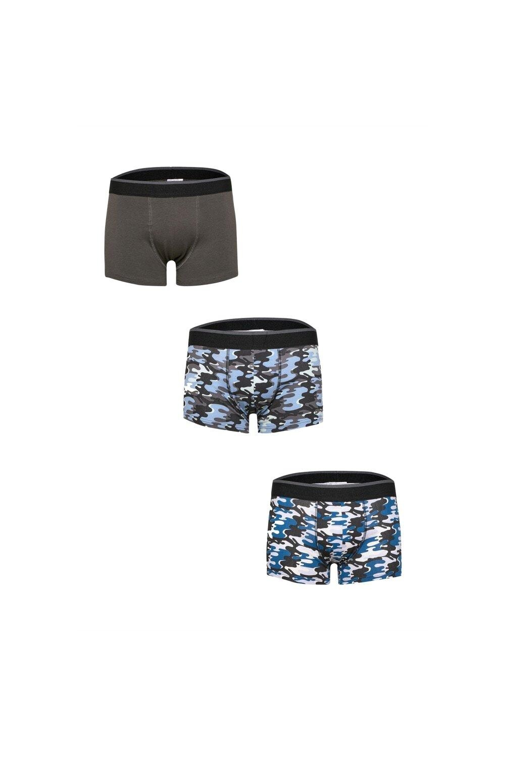Камуфляжные боксеры (комплект из 3 шт.) Tom Franks, серый
Камуфляжные боксеры (комплект из 3 шт.) Tom Franks, серый