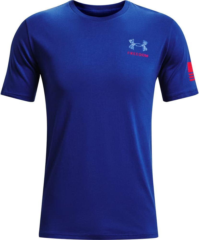 Мужская футболка Under Armour New Freedom by Air, Royal (400)/Red, Красный, Мужская футболка Under Armour New Freedom by Air, Royal (400)/Red
Мужская футболка Under Armour New Freedom by Air, Royal (400)/Red, Красный, Мужская футболка Under Armour New Freedom by Air, Royal (400)/Red