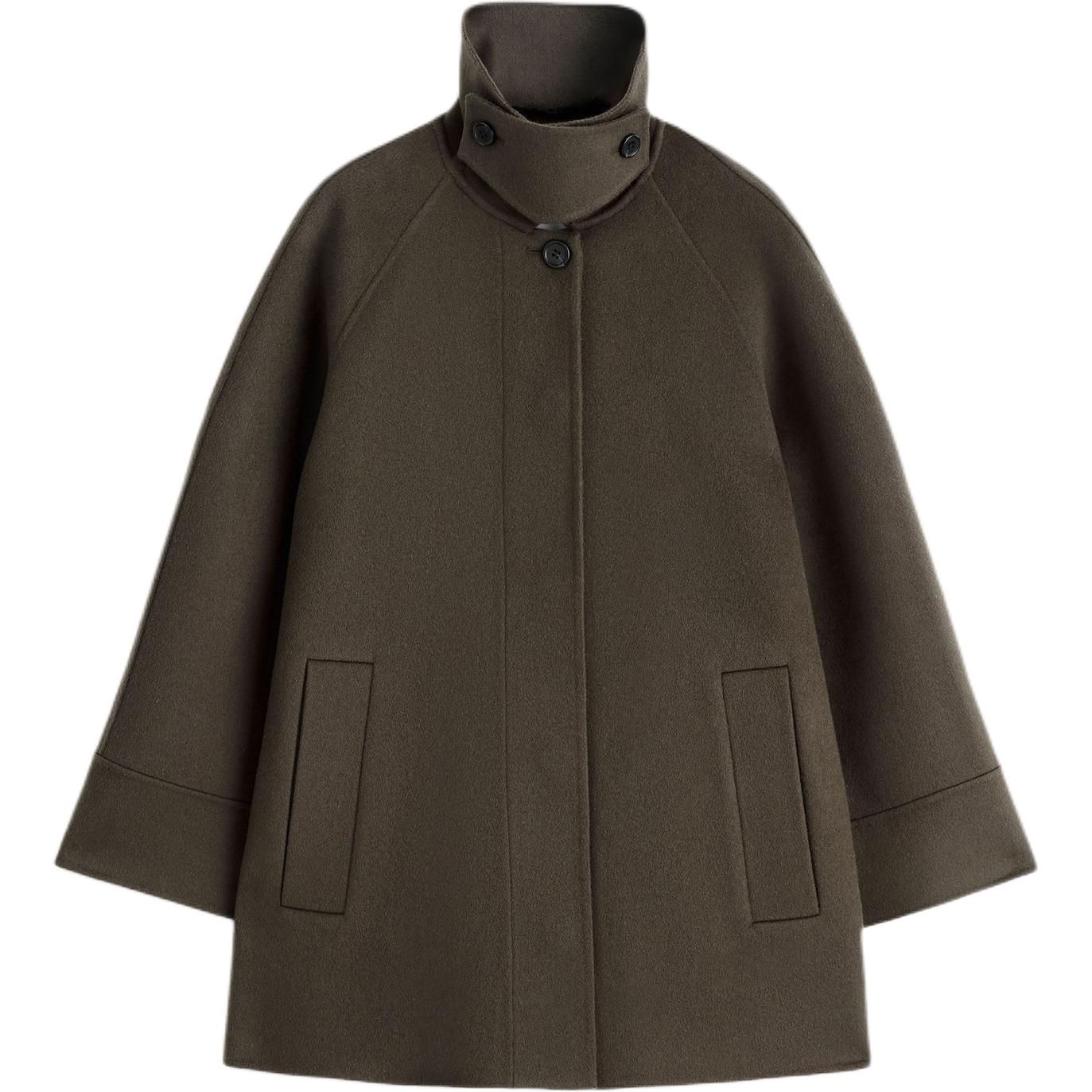 COS Пальто женское темно-коричневое зеленое Moderate
COS Пальто женское темно-коричневое зеленое Moderate