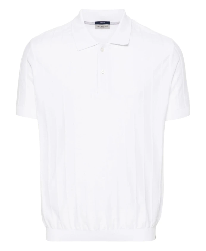Вязаная хлопковая рубашка-поло Paul & Shark, белый
Вязаная хлопковая рубашка-поло Paul & Shark, белый