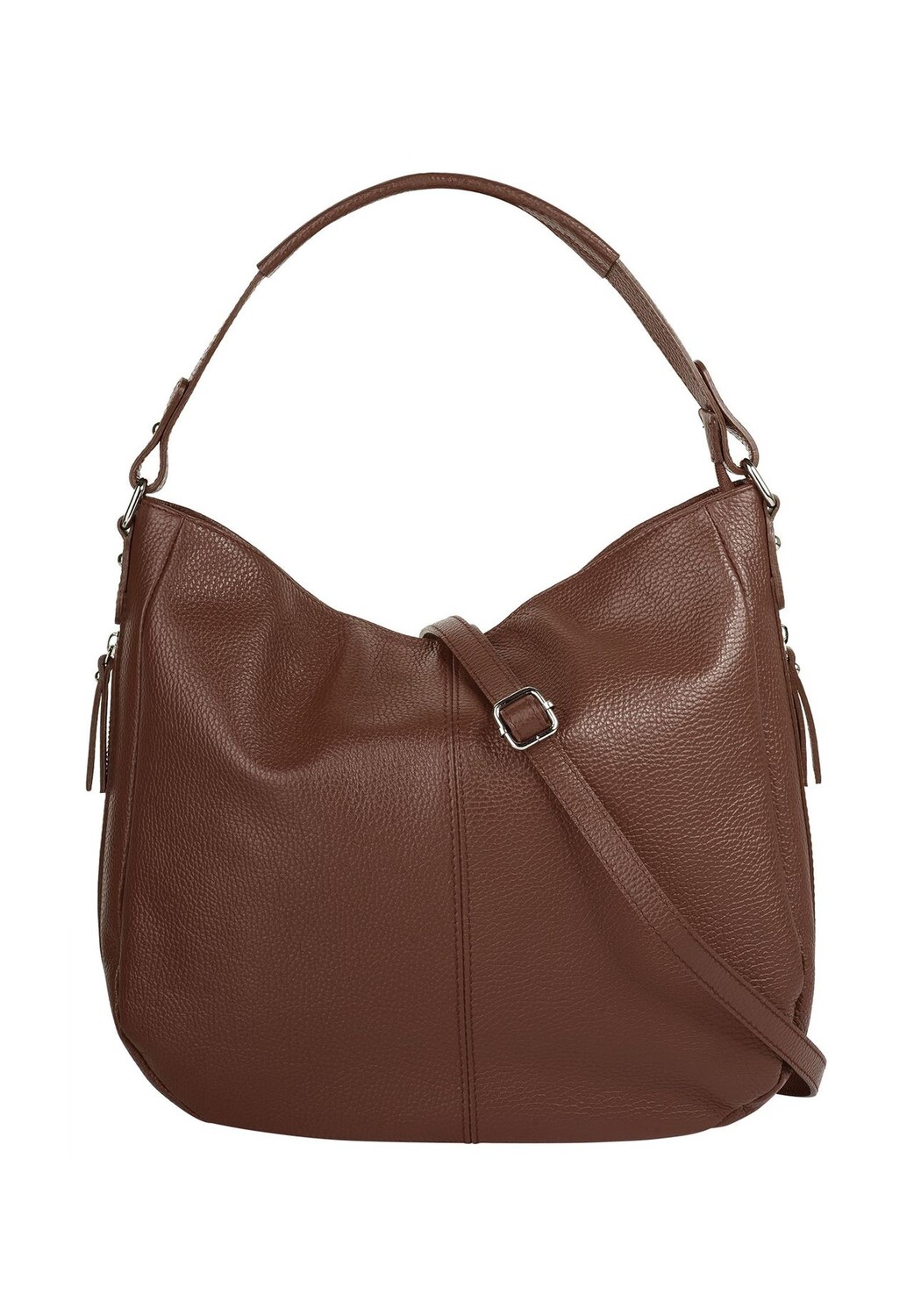 Шопер, натуральная кожа, сделано в Италии Cluty, коричневый
Шопер, натуральная кожа, сделано в Италии Cluty, коричневый