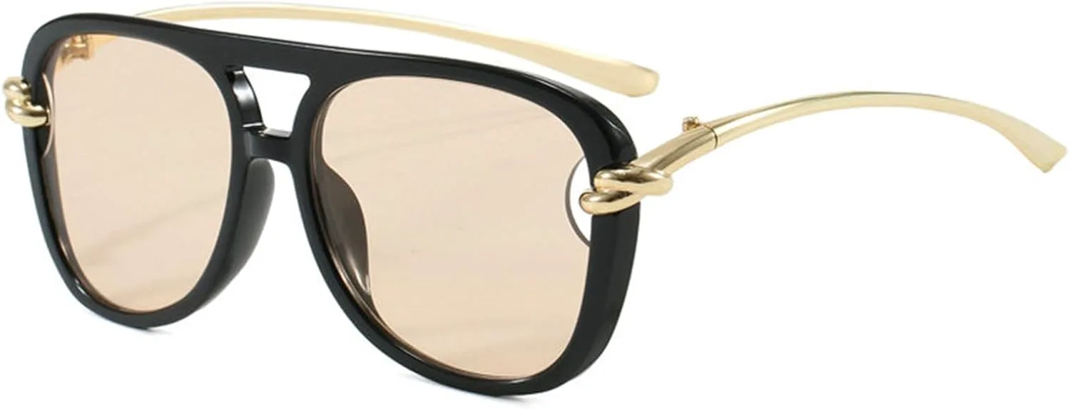 Винтажные солнцезащитные очки-пилот Willochra, модные квадратные очки для мужчин и женщин, стильный и популярный дизайн, защита от ультрафиолета UV400, C2
Винтажные солнцезащитные очки-пилот Willochra, модные квадратные очки для мужчин и женщин, стильный и популярный дизайн, защита от ультрафиолета UV400, C2