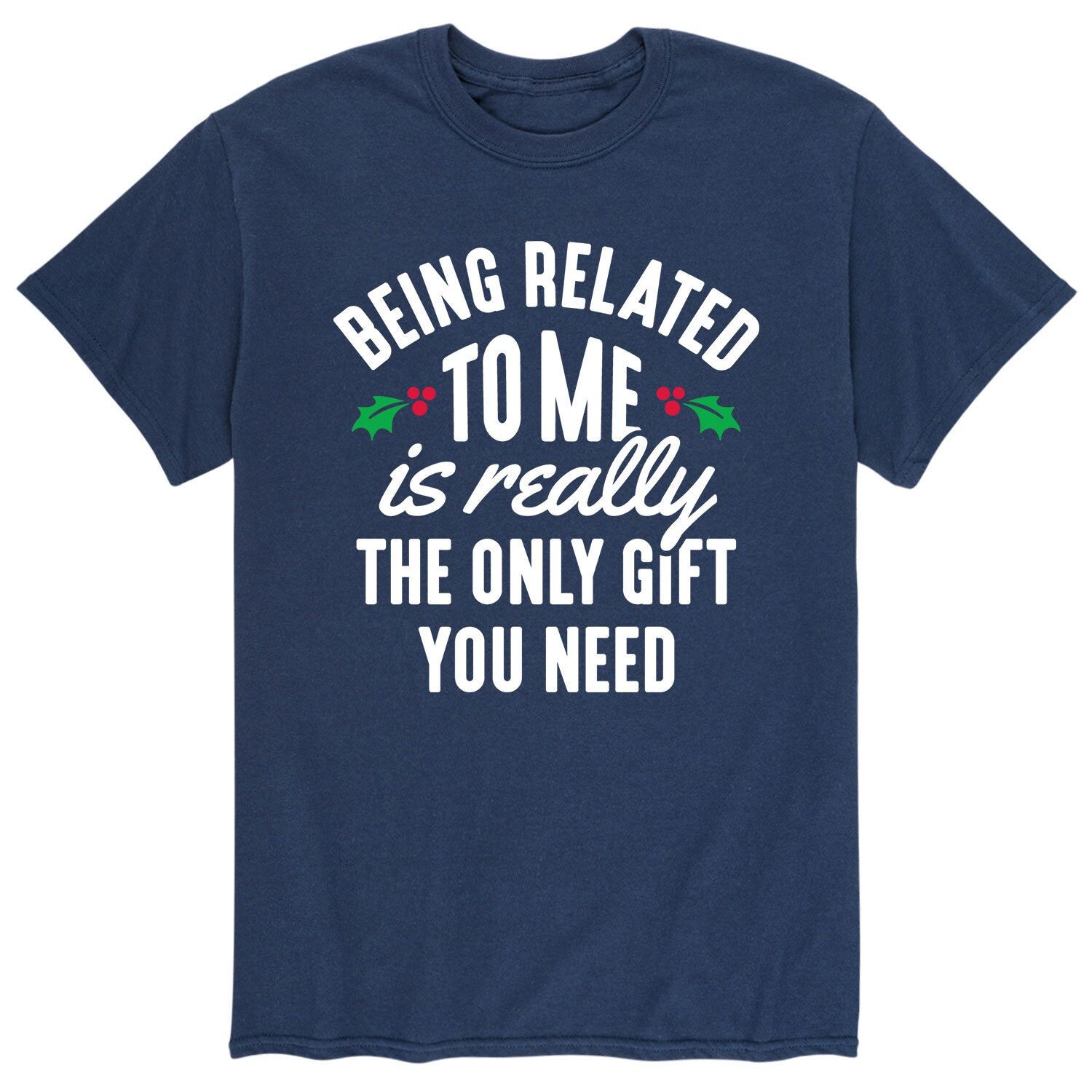 Мужская футболка «Быть родственником мне» Licensed Character
Мужская футболка «Быть родственником мне» Licensed Character