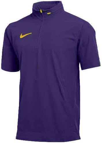 Мужская футбольная тренерская куртка Nike с коротким рукавом и капюшоном, молния 1/4, Purple/Gold
Мужская футбольная тренерская куртка Nike с коротким рукавом и капюшоном, молния 1/4, Purple/Gold