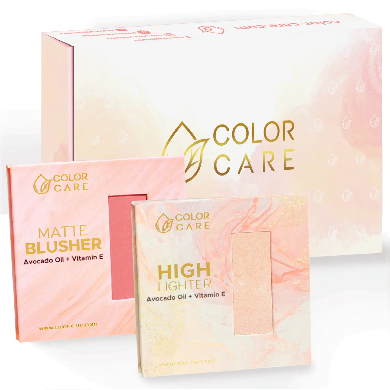 Персиковый набор: румяна Color Care Glowup, 8 гр
Персиковый набор: румяна Color Care Glowup, 8 гр