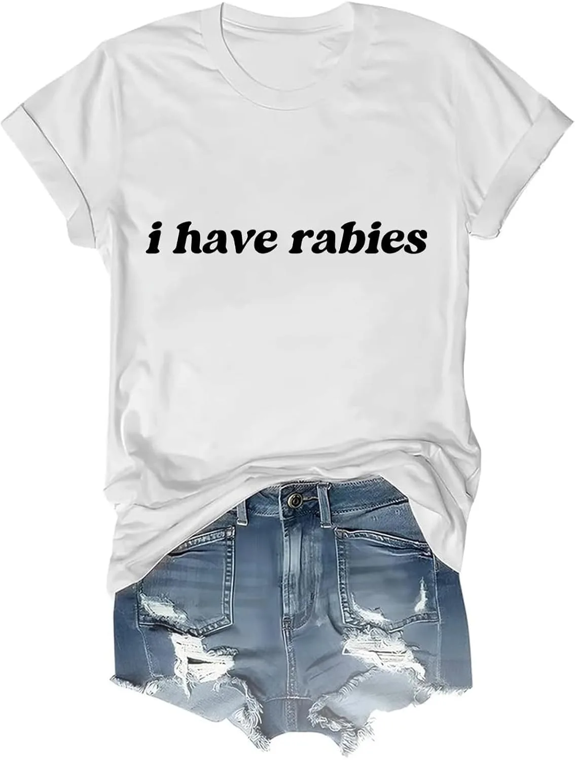Футболка I Have Rabies для женщин и мужчин, короткий рукав, летняя модная
Футболка I Have Rabies для женщин и мужчин, короткий рукав, летняя модная