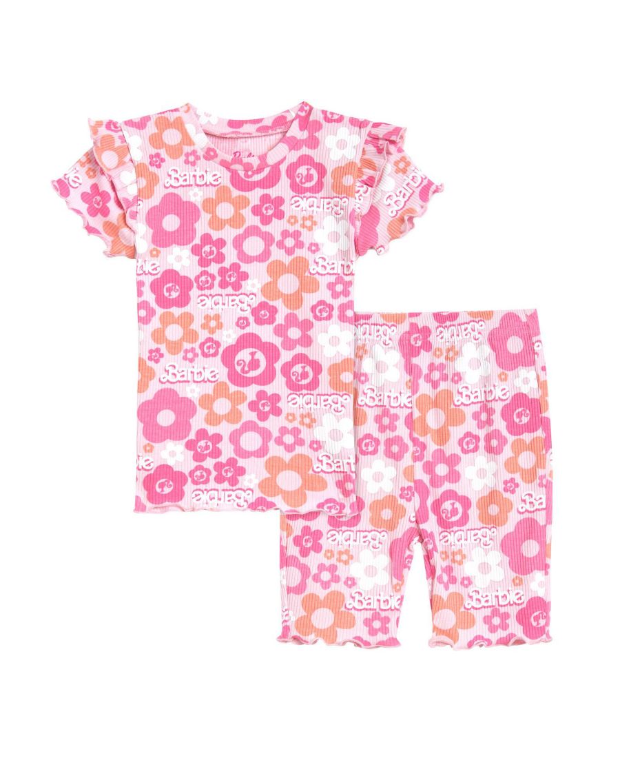 Комплект одежды для девочек: футболка в рубчик и шорты Barbie, Pink, barbie
Комплект одежды для девочек: футболка в рубчик и шорты Barbie, Pink, barbie