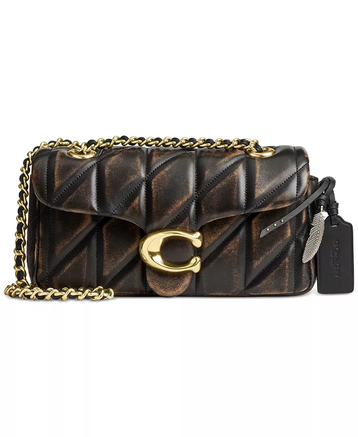 Кросс-боди Quilted Tabby Small из состаренной кожи 20 Coach, коричневый
Кросс-боди Quilted Tabby Small из состаренной кожи 20 Coach, коричневый