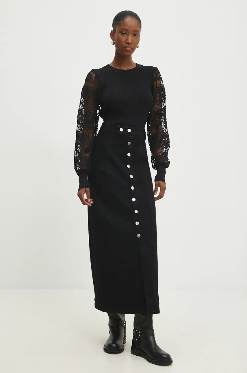 Джинсовая юбка Answear Lab, черный
Джинсовая юбка Answear Lab, черный