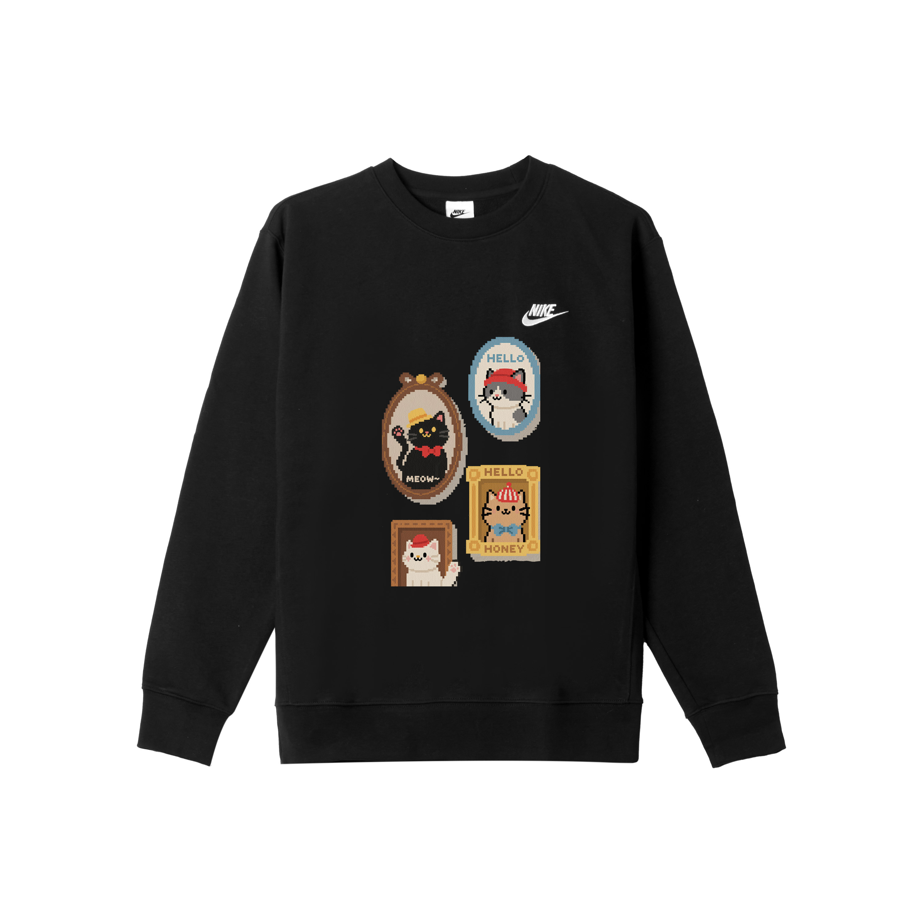 Мужская спортивная толстовка Nike, черный
Мужская спортивная толстовка Nike, черный