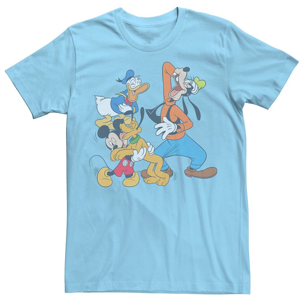 Мужская футболка с изображением Микки Мауса и друзей Disney от Disney Licensed Character, цвет Light Blue
Мужская футболка с изображением Микки Мауса и друзей Disney от Disney Licensed Character, цвет Light Blue