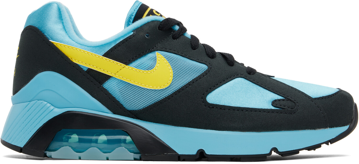 Сине-черные кроссовки Air Max 180 Nike, Черный, Сине-черные кроссовки Air Max 180 Nike 
Сине-черные кроссовки Air Max 180 Nike, Черный, Сине-черные кроссовки Air Max 180 Nike