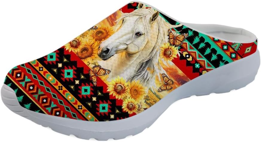 Кроссовки Forchrinse Blue Dolphin для женщин с эластичной вставкой, мужские садовые сабо с поддержкой свода, повседневная обувь, тапочки для дома, сандалии, легкие, Horse Sunflower Aztec Style
Кроссовки Forchrinse Blue Dolphin для женщин с эластичной вставкой, мужские садовые сабо с поддержкой свода, повседневная обувь, тапочки для дома, сандалии, легкие, Horse Sunflower Aztec Style