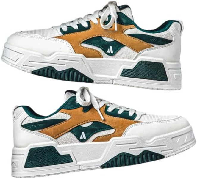 Мужские удобные повседневные кроссовки для скейтбординга и ходьбы, модные мужские кроссовки, размеры 7-9,5 Hhhchpm, зеленый
Мужские удобные повседневные кроссовки для скейтбординга и ходьбы, модные мужские кроссовки, размеры 7-9,5 Hhhchpm, зеленый