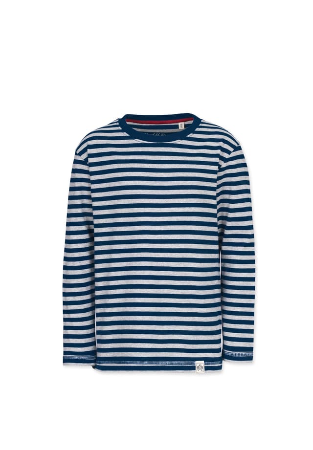 Полосатая рубашка с длинными рукавами Band Of Rascals, синий
Полосатая рубашка с длинными рукавами Band Of Rascals, синий