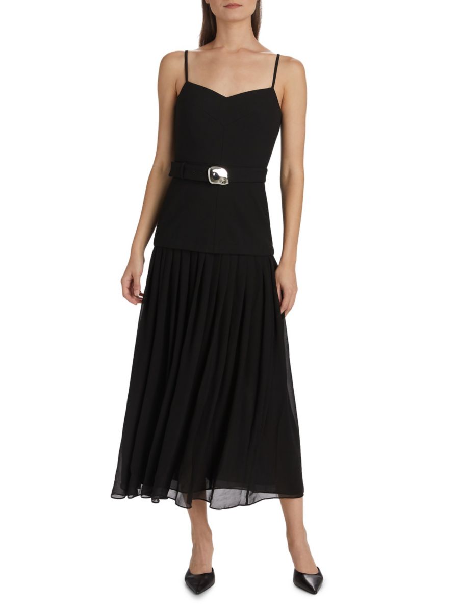 Платье макси с поясом Susie Nicholas the Label, черный
Платье макси с поясом Susie Nicholas the Label, черный