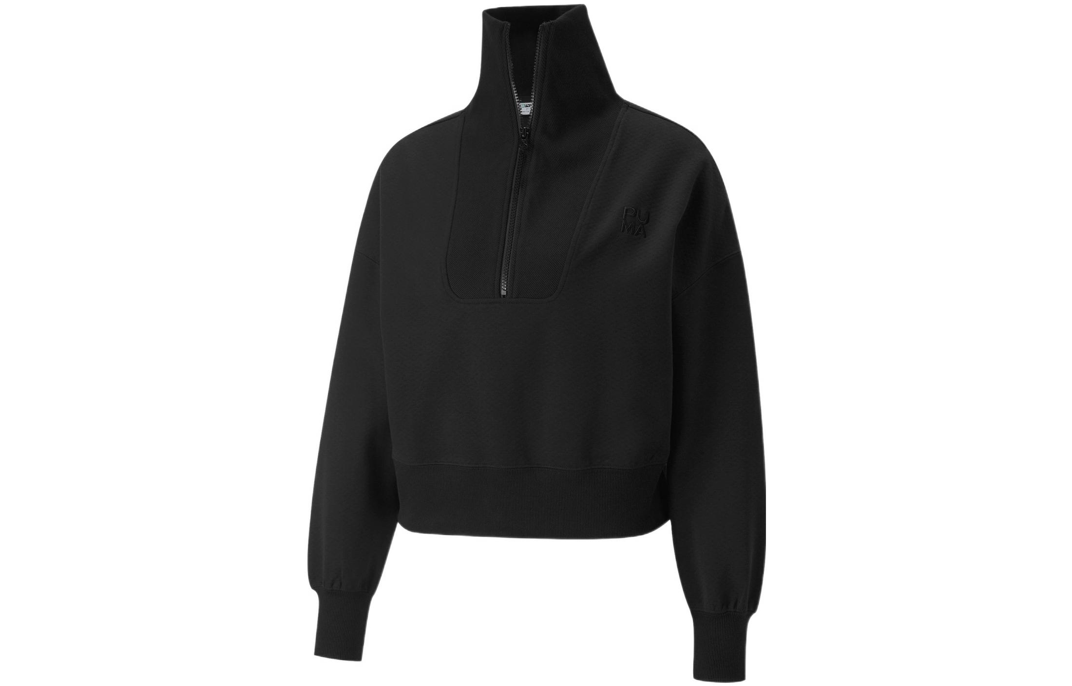 Худи оверсайз с полумолнией для женщин infuse PUMA, черный
Худи оверсайз с полумолнией для женщин infuse PUMA, черный