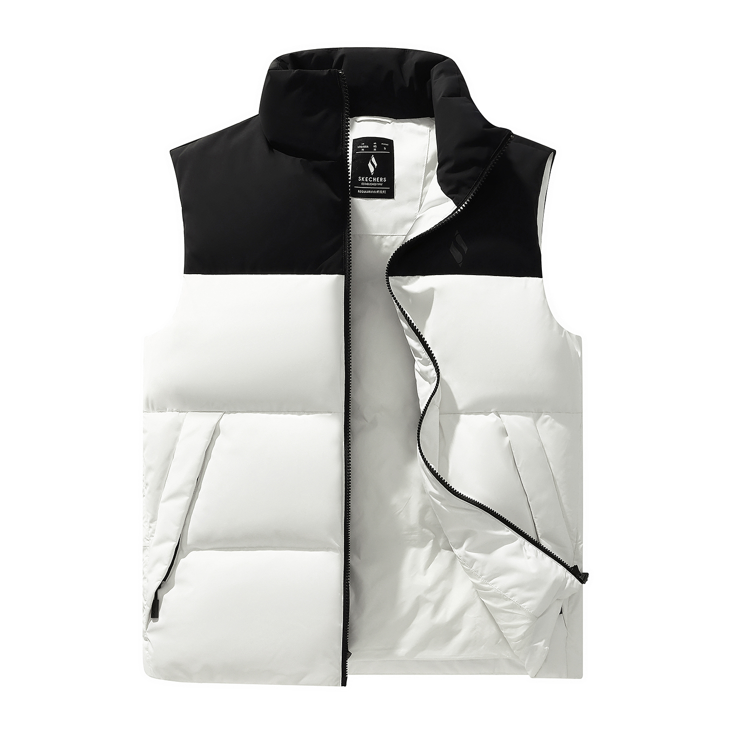 Skechers Жилет унисекс серии Ячжуан цинково-желтый, Bright White
Skechers Жилет унисекс серии Ячжуан цинково-желтый, Bright White