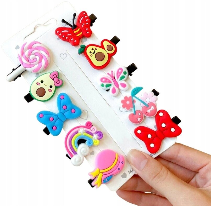 Edibazzar, Заколки Набор разноцветных заколок для детских волос, 10 шт
Edibazzar, Заколки Набор разноцветных заколок для детских волос, 10 шт