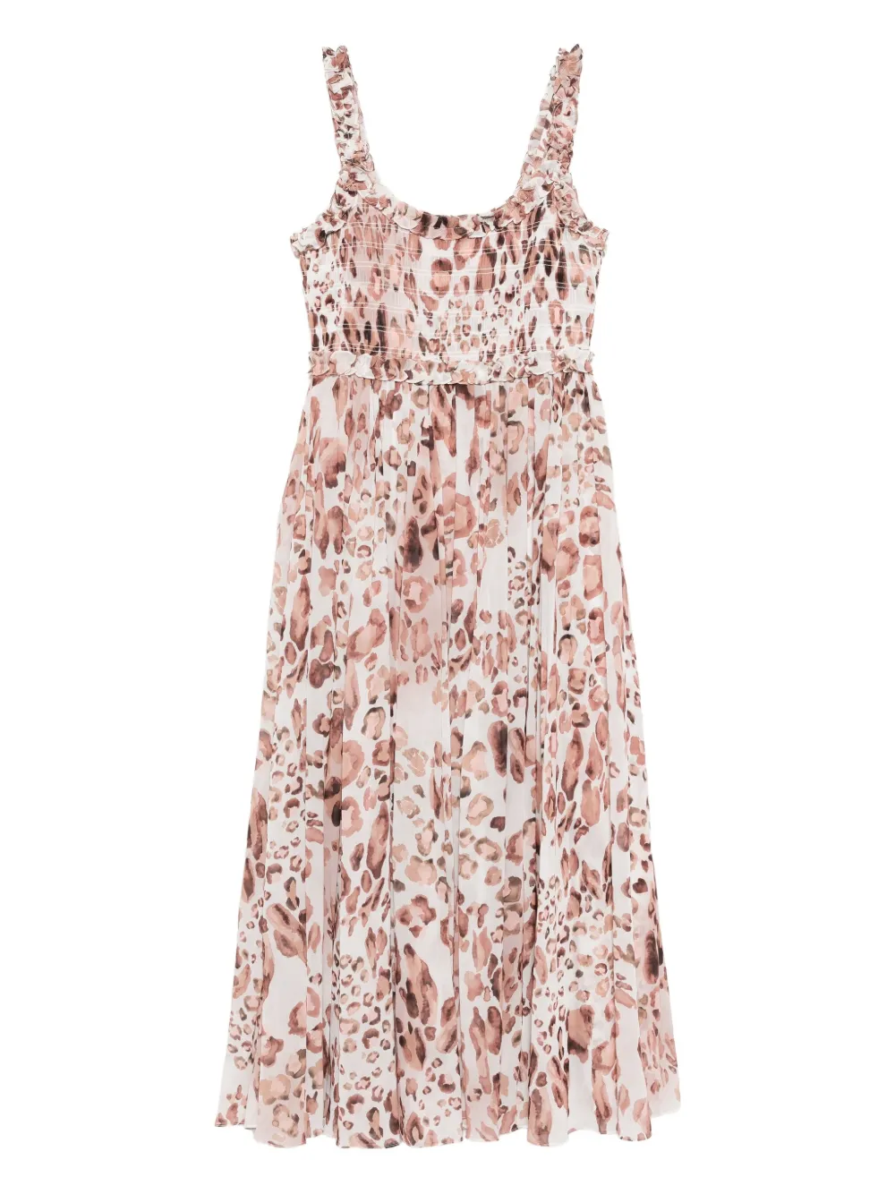 Вечернее платье с леопардовым принтом Needle & Thread, нейтральный
Вечернее платье с леопардовым принтом Needle & Thread, нейтральный