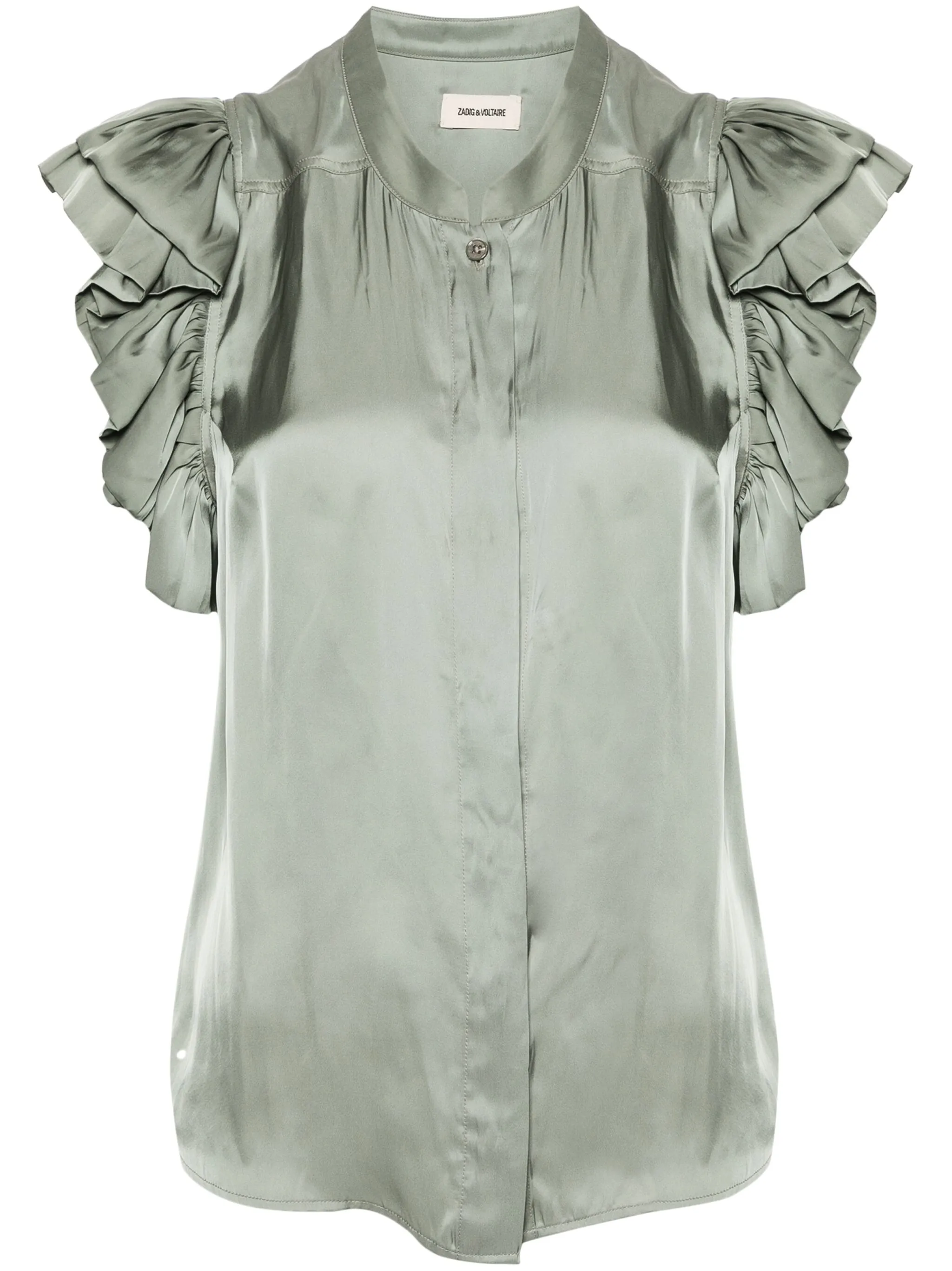 Рубашка Tiza со сборками Zadig&Voltaire, зеленый
Рубашка Tiza со сборками Zadig&Voltaire, зеленый