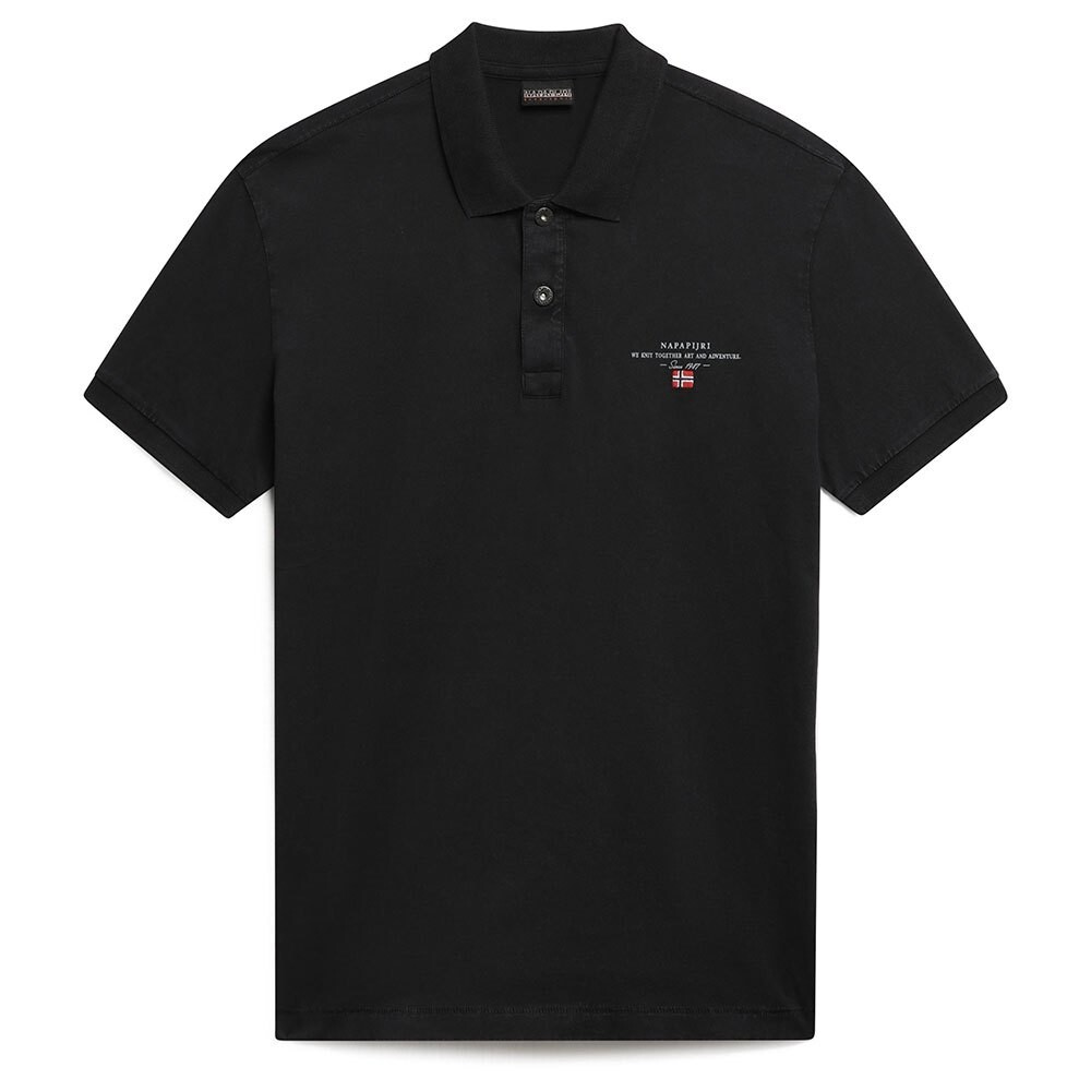 Поло с коротким рукавом Napapijri Elbas, черный
Поло с коротким рукавом Napapijri Elbas, черный