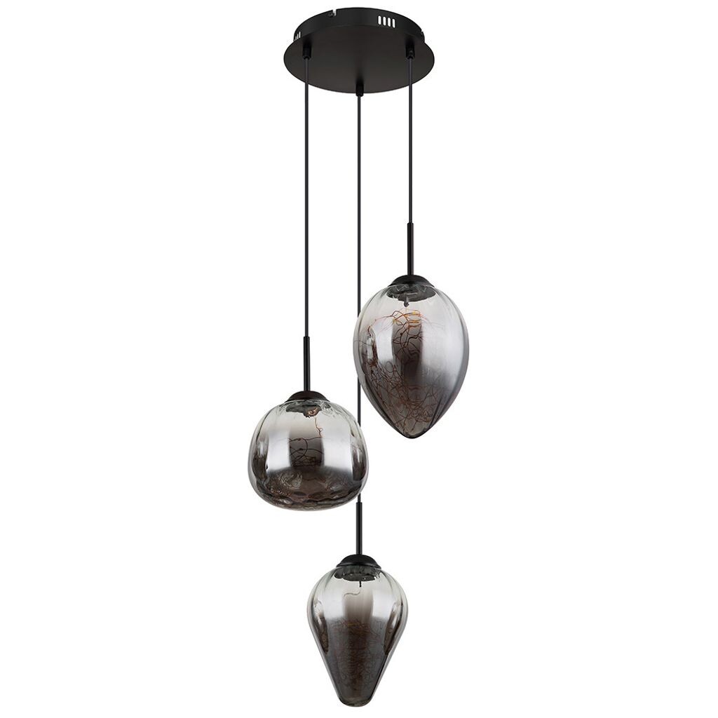 Светодиодный подвесной светильник, металл, черный, дымчатое стекло, D 39 см Globo Lighting
Светодиодный подвесной светильник, металл, черный, дымчатое стекло, D 39 см Globo Lighting