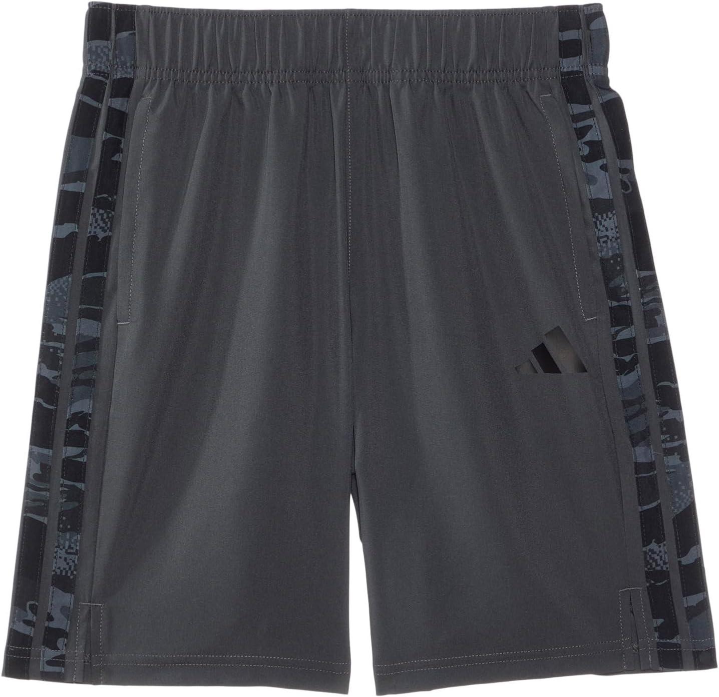 Шорты adidas Kids Woven Camo Print 3-Stripes Shorts, цвет Grey Six
Шорты adidas Kids Woven Camo Print 3-Stripes Shorts, цвет Grey Six