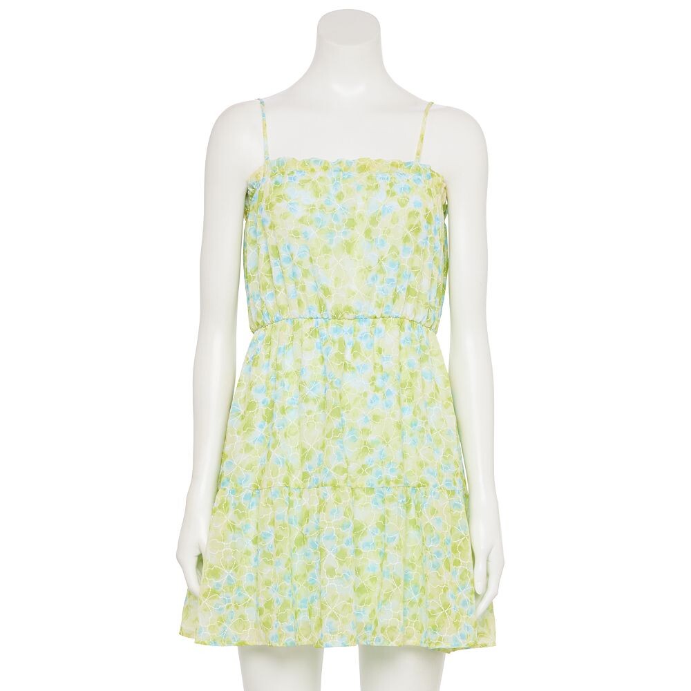 Короткое дневное платье без рукавов Liberty Love для юниоров, цвет Green Blue Floral
Короткое дневное платье без рукавов Liberty Love для юниоров, цвет Green Blue Floral