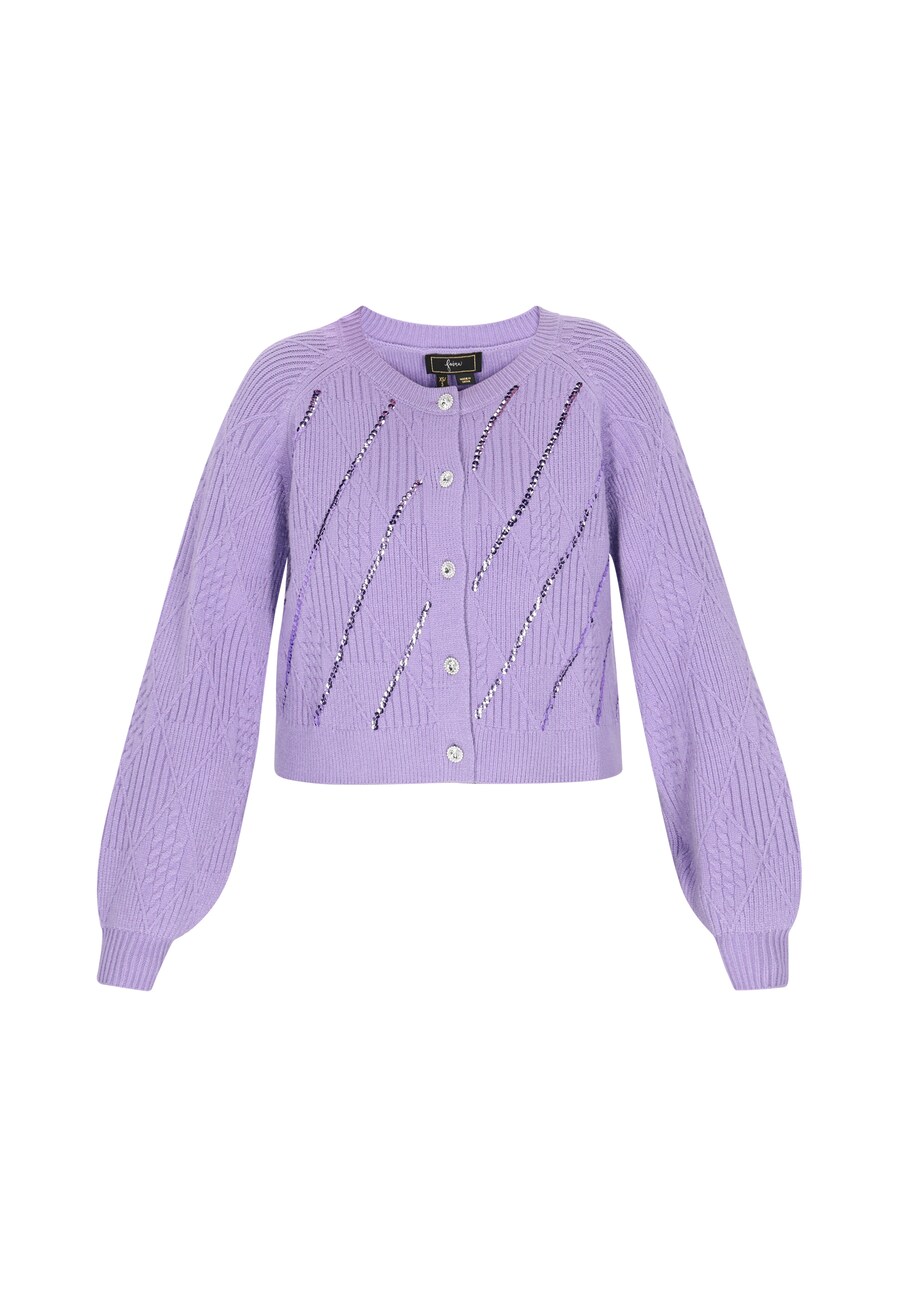 Вязаный кардиган faina, фиолетовый
Вязаный кардиган faina, фиолетовый