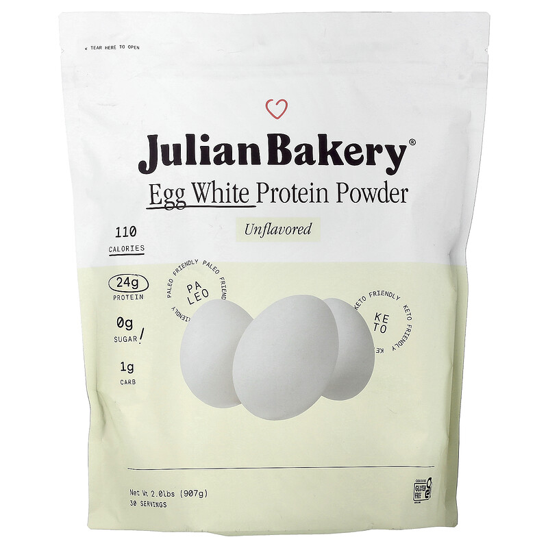 Julian Bakery, Paleo Protein, протеин яичного белка, с нейтральным вкусом, 907 г (2 фунта)
Julian Bakery, Paleo Protein, протеин яичного белка, с нейтральным вкусом, 907 г (2 фунта)