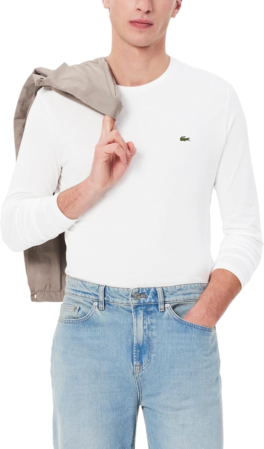 Футболка с длинным рукавом из пима-джерси Lacoste с круглым вырезом, White, Белый, Футболка с длинным рукавом из пима-джерси Lacoste с круглым вырезом, White
Футболка с длинным рукавом из пима-джерси Lacoste с круглым вырезом, White, Белый, Футболка с длинным рукавом из пима-джерси Lacoste с круглым вырезом, White