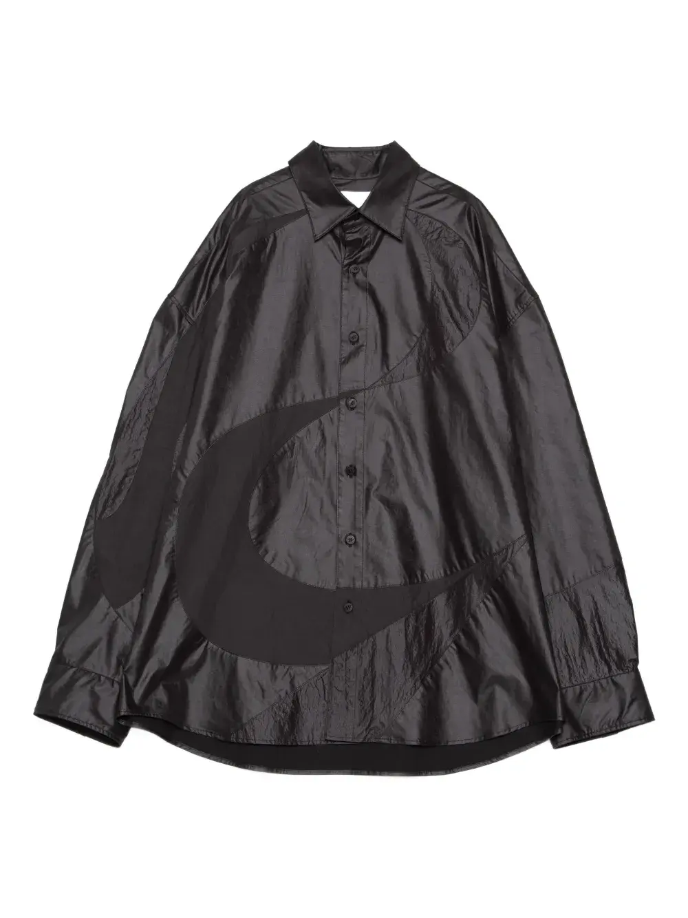 Рубашка с абстрактным принтом Yoshiokubo, черный
Рубашка с абстрактным принтом Yoshiokubo, черный