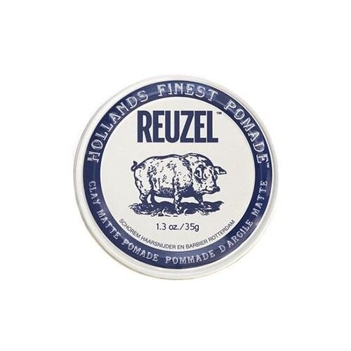 Reuzel, Hollands Finest Pomade Clay Matte Pomade, матирующая глина для волос на водной основе, 35 г
Reuzel, Hollands Finest Pomade Clay Matte Pomade, матирующая глина для волос на водной основе, 35 г