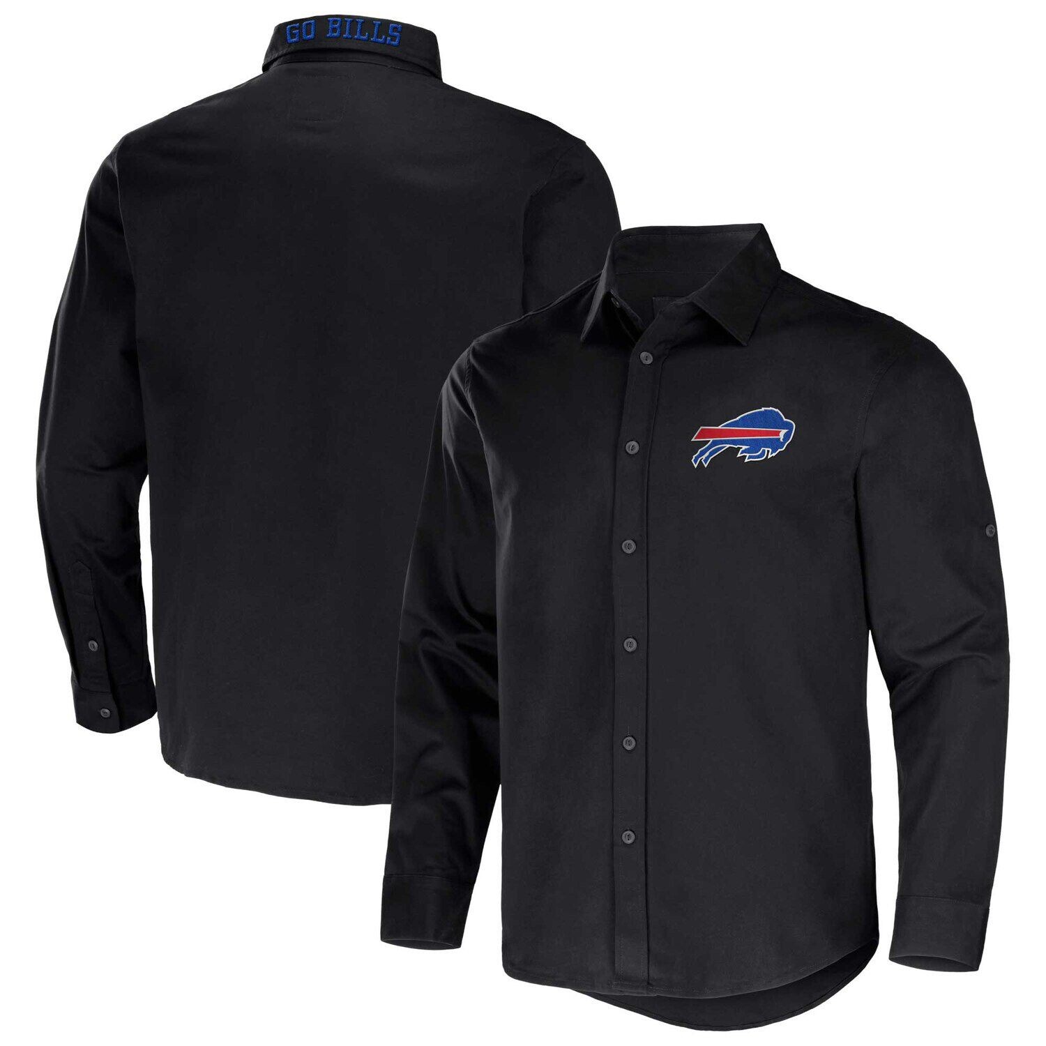 Мужская коллекция NFL x Darius Rucker от Fanatics Black Buffalo Bills, конвертируемая саржевая рубашка на пуговицах с длинными рукавами
Мужская коллекция NFL x Darius Rucker от Fanatics Black Buffalo Bills, конвертируемая саржевая рубашка на пуговицах с длинными рукавами