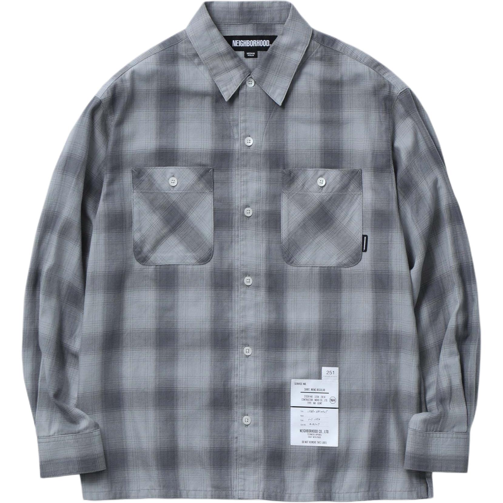 Мужская рубашка NEIGHBORHOOD, светло-серый
Мужская рубашка NEIGHBORHOOD, светло-серый