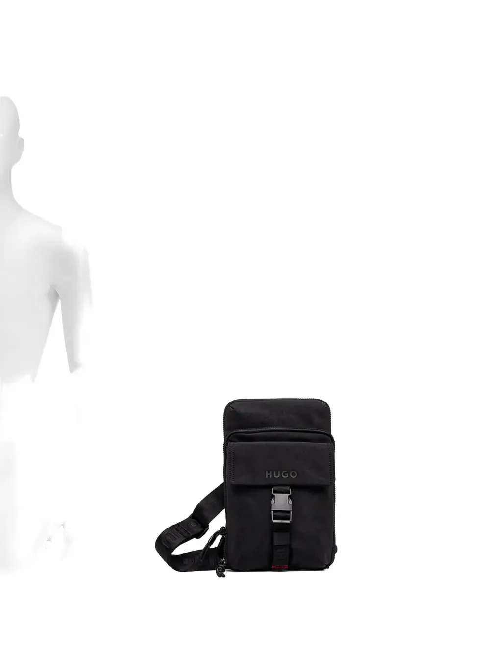 Сумка-мессенджер с застежкой-пряжкой HUGO, черный
Сумка-мессенджер с застежкой-пряжкой HUGO, черный