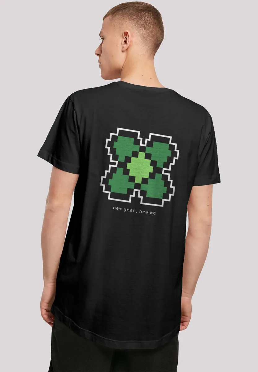 F4NT4STIC Футболка "Новый год Happy New Year Pixel Clover", принт, черный
F4NT4STIC Футболка "Новый год Happy New Year Pixel Clover", принт, черный
