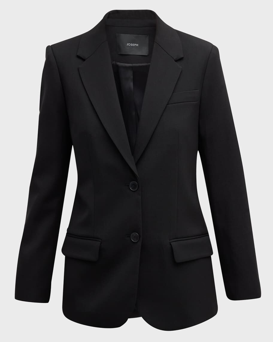Однобортный пиджак Jackie из эластичной шерсти Joseph
Однобортный пиджак Jackie из эластичной шерсти Joseph