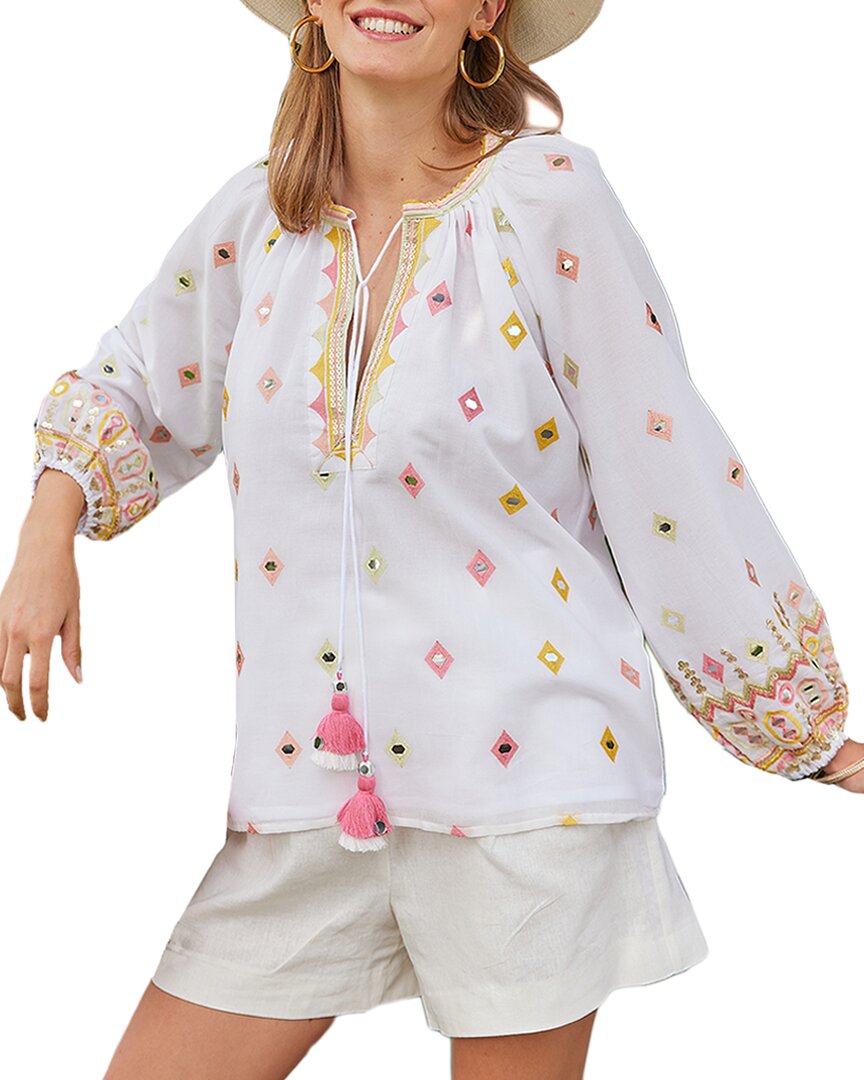 Bella Tu Mira Блуза в стиле бохо, розовый
Bella Tu Mira Блуза в стиле бохо, розовый