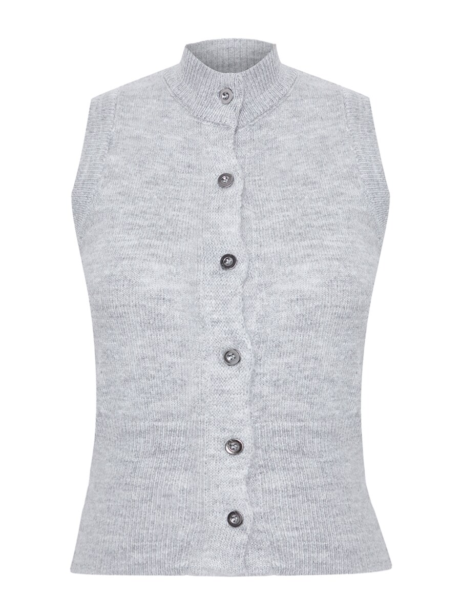 Вязаный кардиган Trendyol, пятнистый серый
Вязаный кардиган Trendyol, пятнистый серый