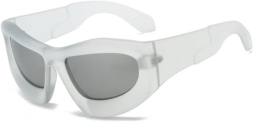 Панк-солнцезащитные очки для мужчин и женщин, ретро-стиль, роскошные очки «кошачий глаз», модные мужские очки для активного отдыха, вождения, езды на велосипеде, защита от ультрафиолета UV400 TKKTLLT, Clear Gray
Панк-солнцезащитные очки для мужчин и женщин, ретро-стиль, роскошные очки «кошачий глаз», модные мужские очки для активного отдыха, вождения, езды на велосипеде, защита от ультрафиолета UV400 TKKTLLT, Clear Gray