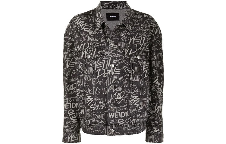 WE11DONE Джинсовая куртка унисекс черная, Black
WE11DONE Джинсовая куртка унисекс черная, Black