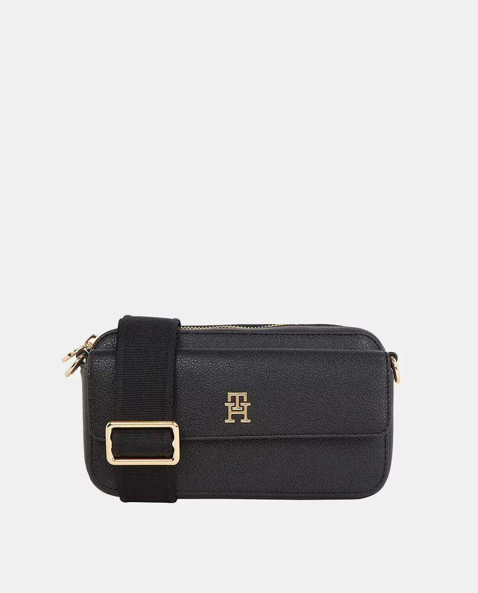 Черная сумка-бандо с внешним карманом Tommy Hilfiger, черный
Черная сумка-бандо с внешним карманом Tommy Hilfiger, черный