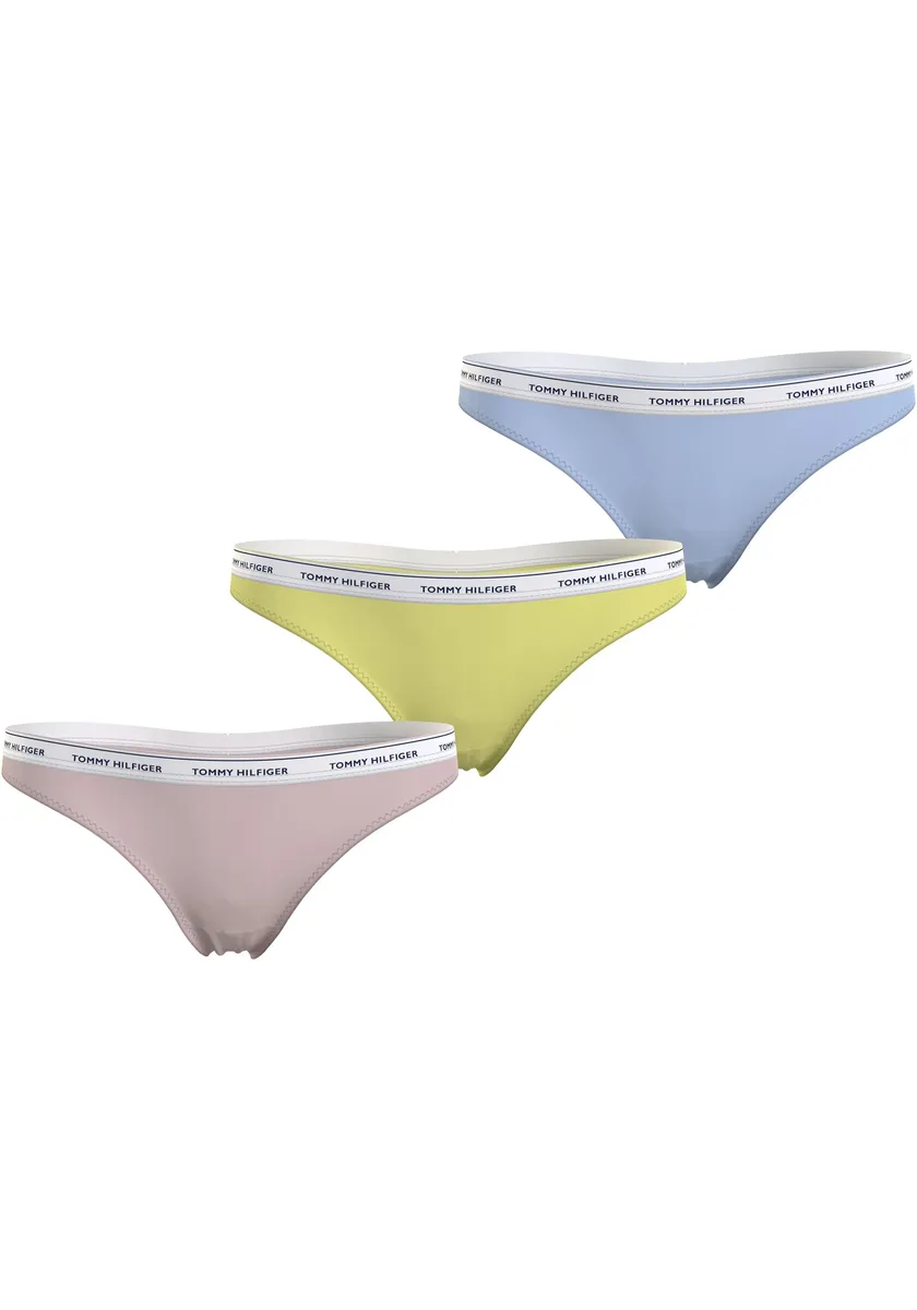 Трусики Tommy Hilfiger Underwear "3 PACK THONG (EXT SIZES)" (3 шт. в упаковке), с поясом с логотипом Tommy Hilfiger, синий
Трусики Tommy Hilfiger Underwear "3 PACK THONG (EXT SIZES)" (3 шт. в упаковке), с поясом с логотипом Tommy Hilfiger, синий