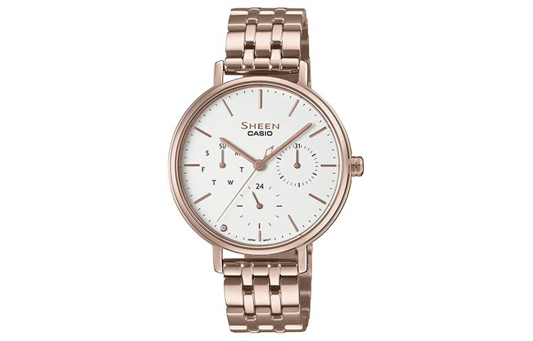 Женские часы SHEEN белые SHE-4541CG-7A CASIO
Женские часы SHEEN белые SHE-4541CG-7A CASIO