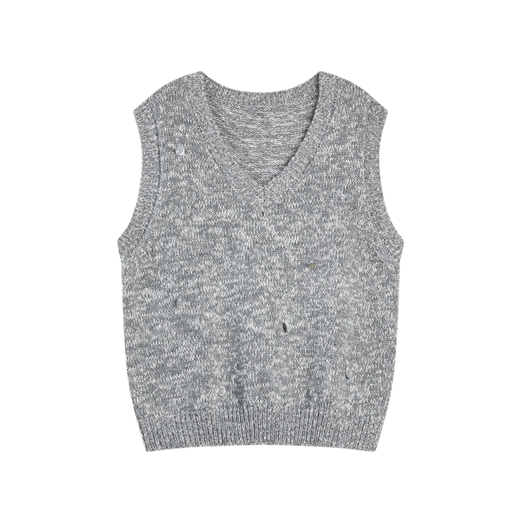 ELLE Трикотажная кофта Women's Light Gray V-образный вырез Moderate
ELLE Трикотажная кофта Women's Light Gray V-образный вырез Moderate